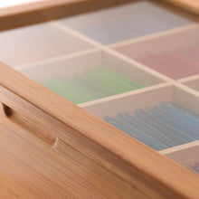 Load image into Gallery viewer, Bamboo Tea Box
